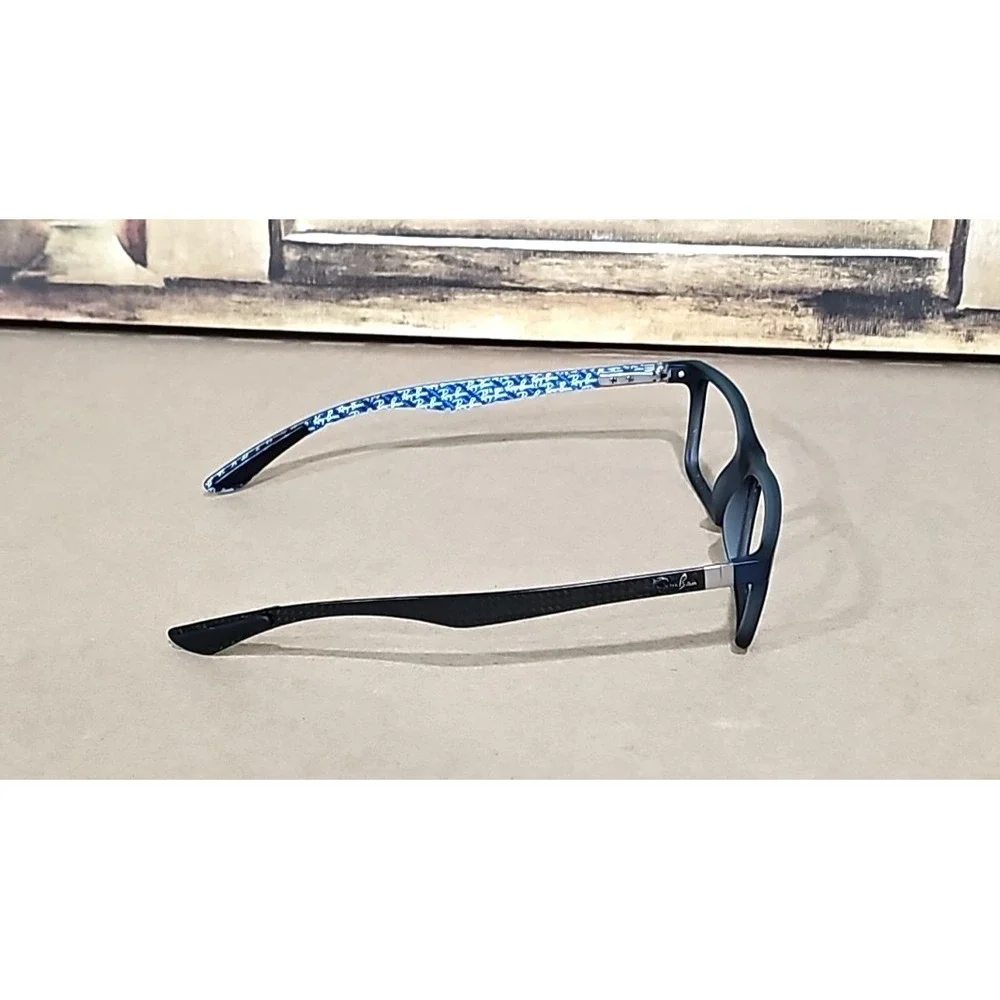 Ray-Ban Eyeglasses RB 8901 5262 Blue/Exposed Carbon Fiber Rectangular 53[]17 145